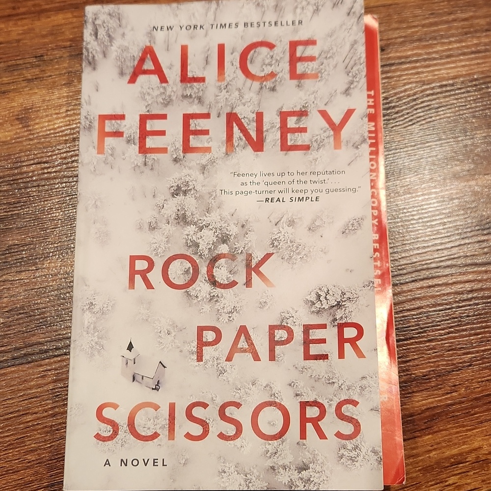 Alice Feeney 'Rock Paper Scissors' Paperback Book